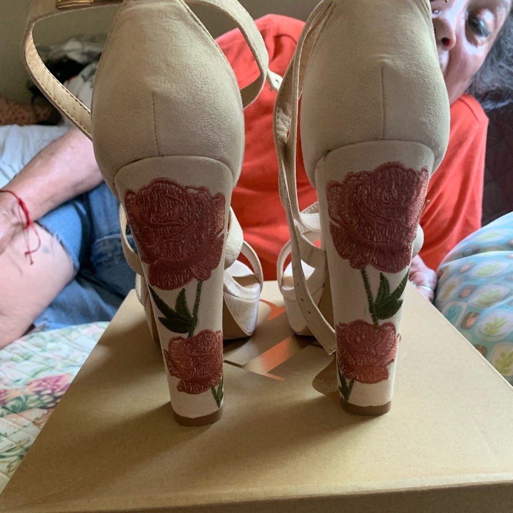 Nude Heels from Charlotte Russe, Size 9